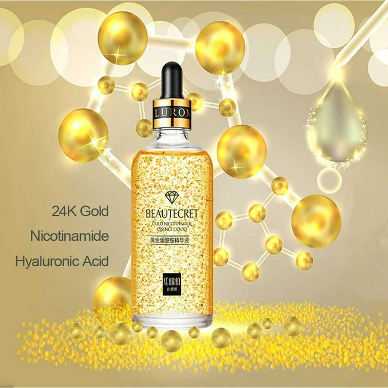 24K GOLD HYALURONIC SERUM