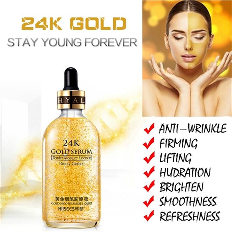24K GOLD HYALURONIC SERUM