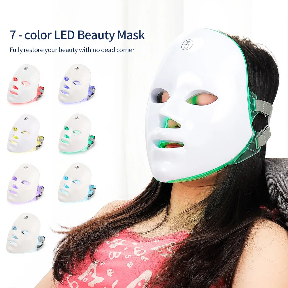 7-COLOR LED FACE MASK