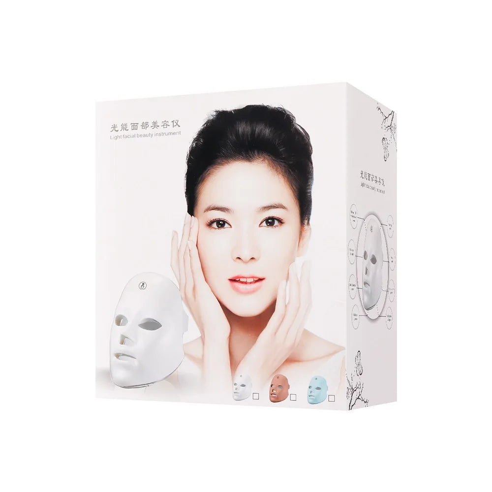 7-COLOR LED FACE MASK