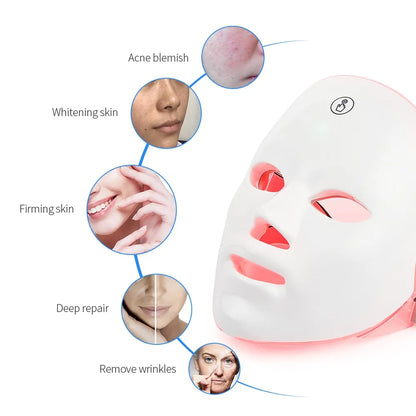 7-COLOR LED FACE MASK