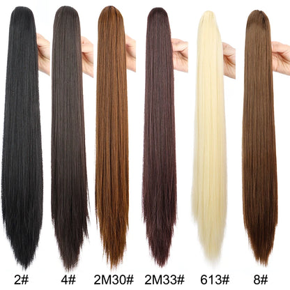 24" CLIP PONYTAIL