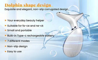 7 COLORS ANTI-WRINKLE FACE MASSAGER