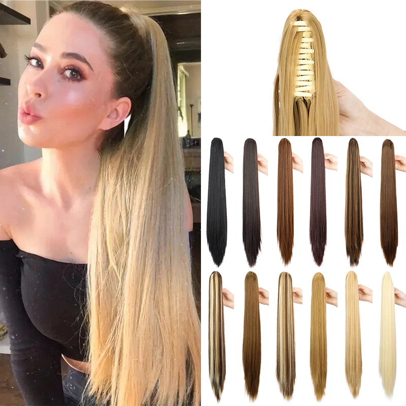 24" CLIP PONYTAIL