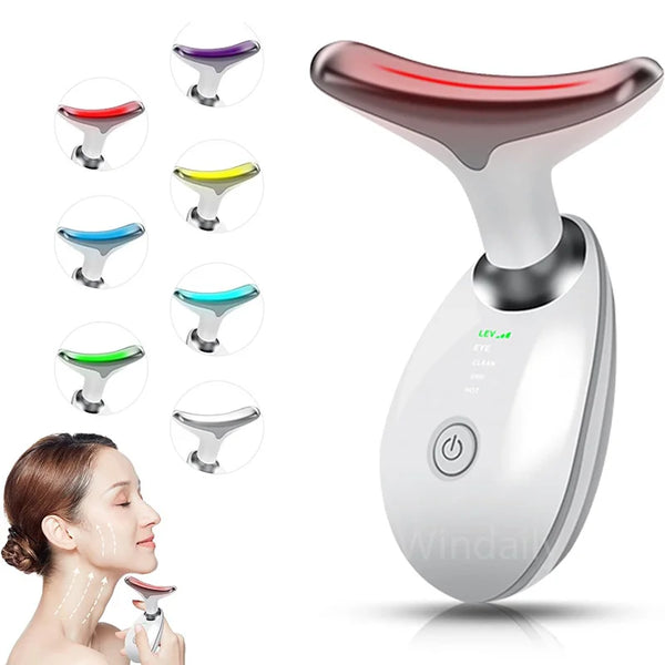 7 COLORS ANTI-WRINKLE FACE MASSAGER