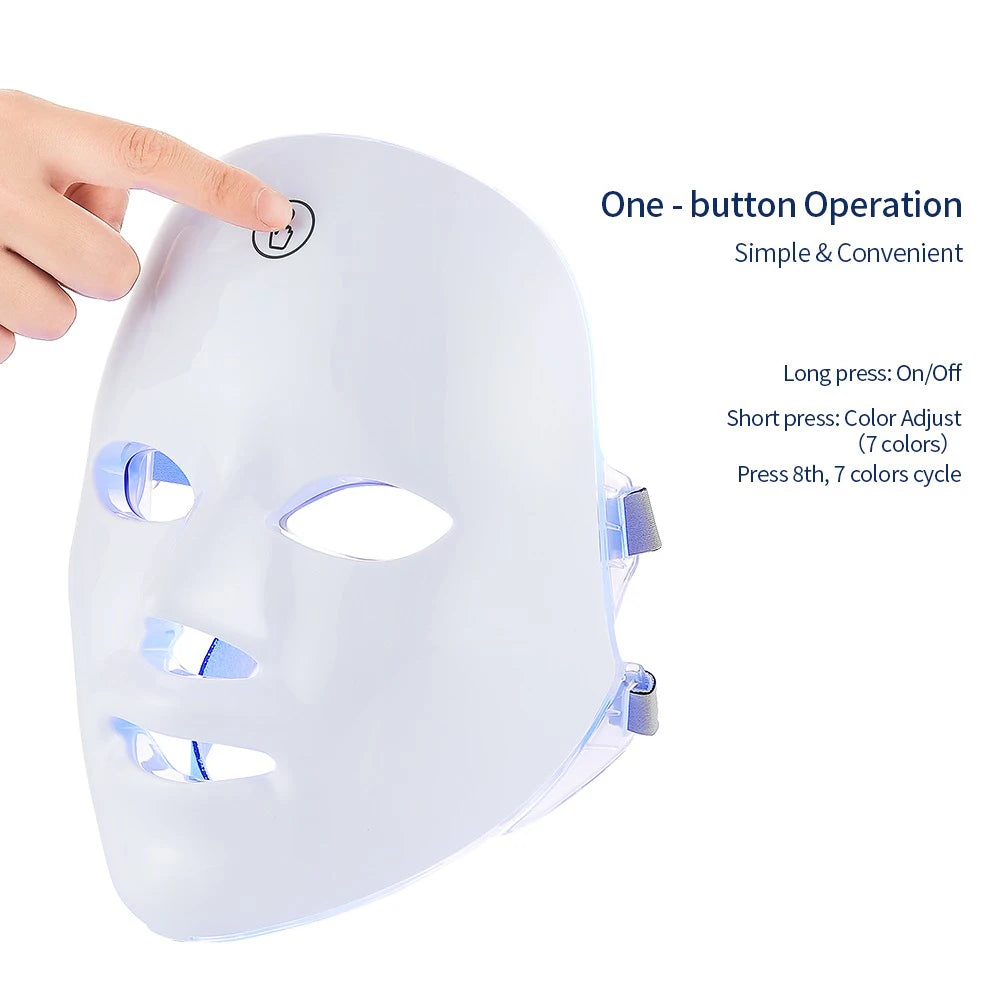 7-COLOR LED FACE MASK