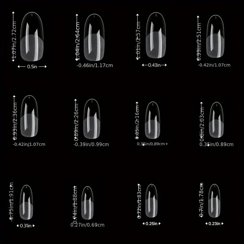 120 PCS PRESS-ON NAIL TIPS