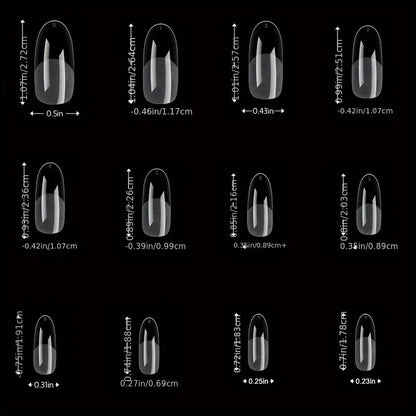 120 PCS PRESS-ON NAIL TIPS