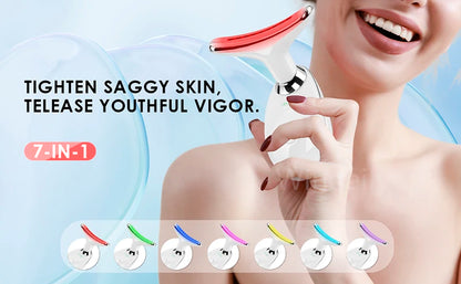 7 COLORS ANTI-WRINKLE FACE MASSAGER